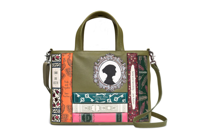 Yoshi Jane Austen Olive Leather Multiway Grab Bag – Leather & Suede